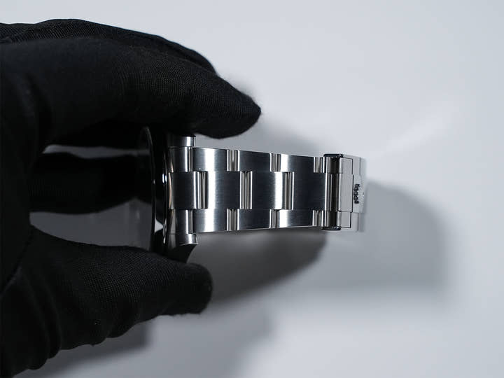 ロレックス エアキング Ref.126900 ステンレススチール ブラック文字盤 オイスターブレスレット 美中古 h5uwwxqc