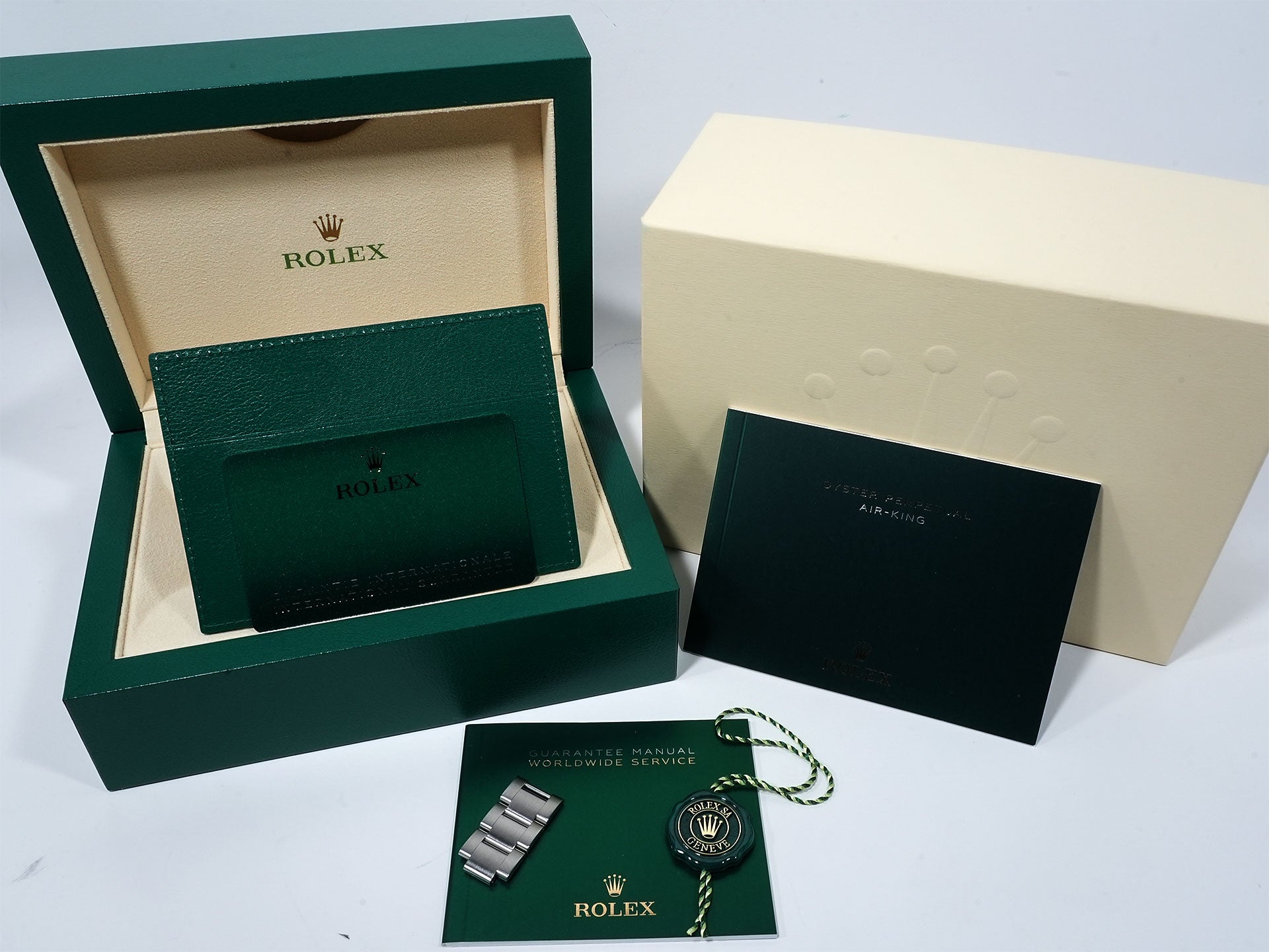 ロレックス エアキング Ref.126900 ステンレススチール ブラック文字盤 オイスターブレスレット 美中古 h5uwwxqc