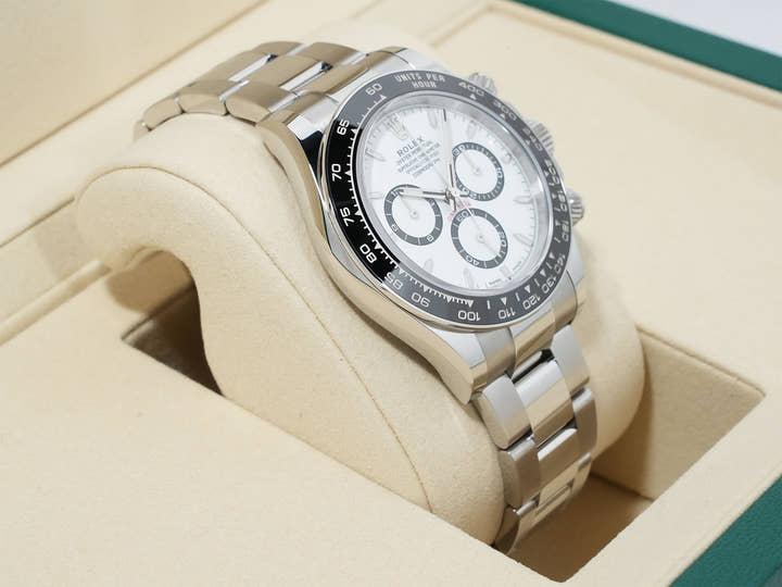 ロレックス デイトナ Ref.126500LN ステンレススチール ホワイト文字盤 未使用 wztc5hqo