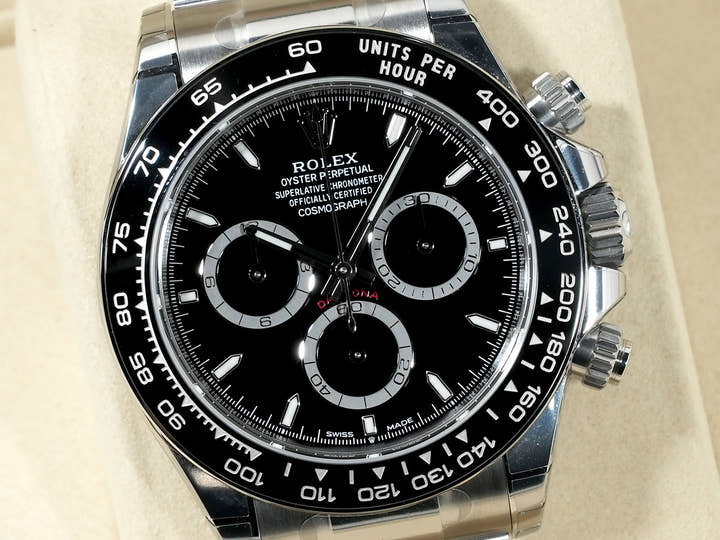 ロレックス デイトナ Ref.126500LN ステンレススチール ブラック文字盤 未使用 78xtqp88