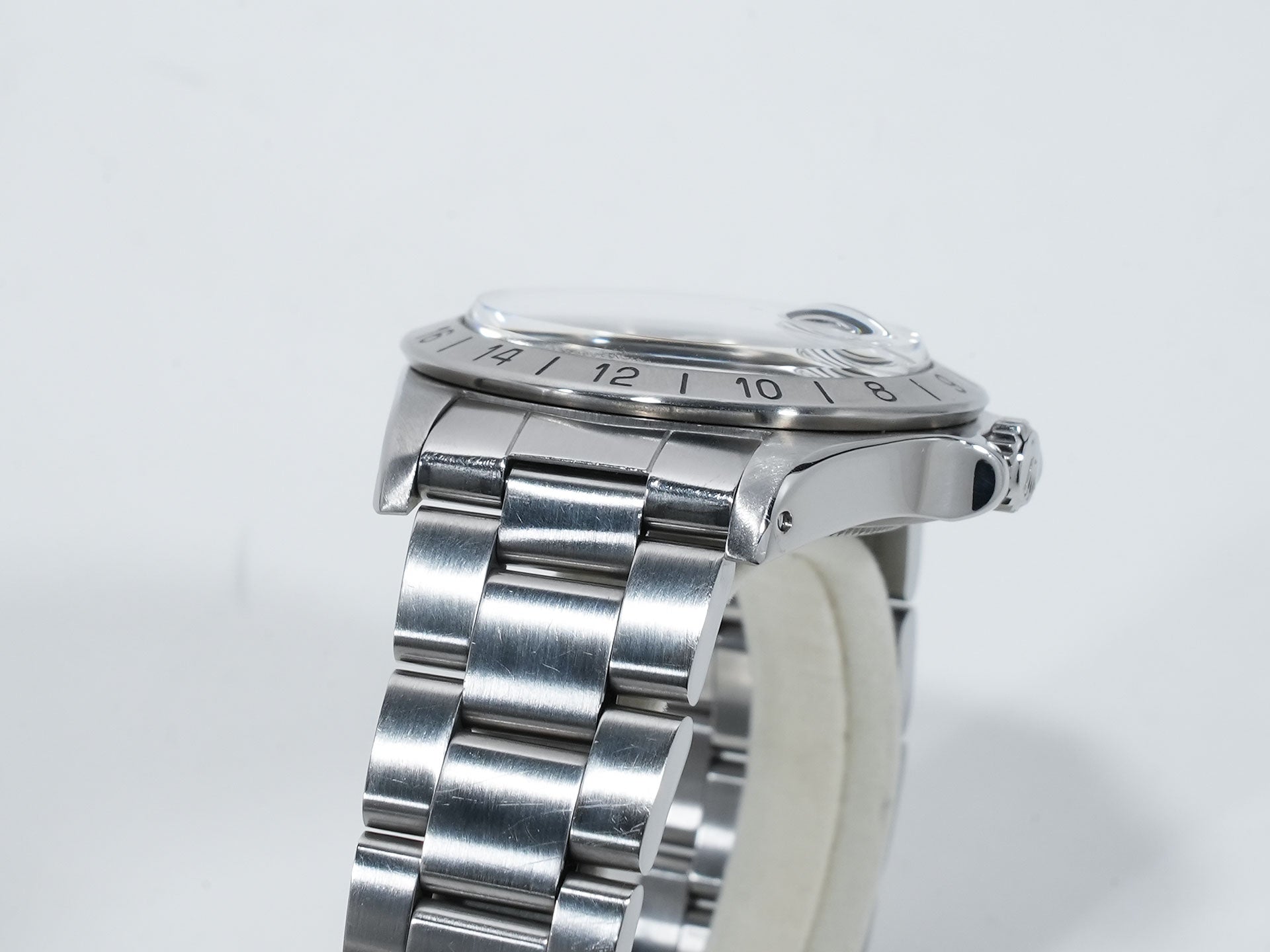 ロレックス エクスプローラーII Ref.1655 ステンレススチール ブラック文字盤 オイスターブレスレット 中古 7w3p4hun