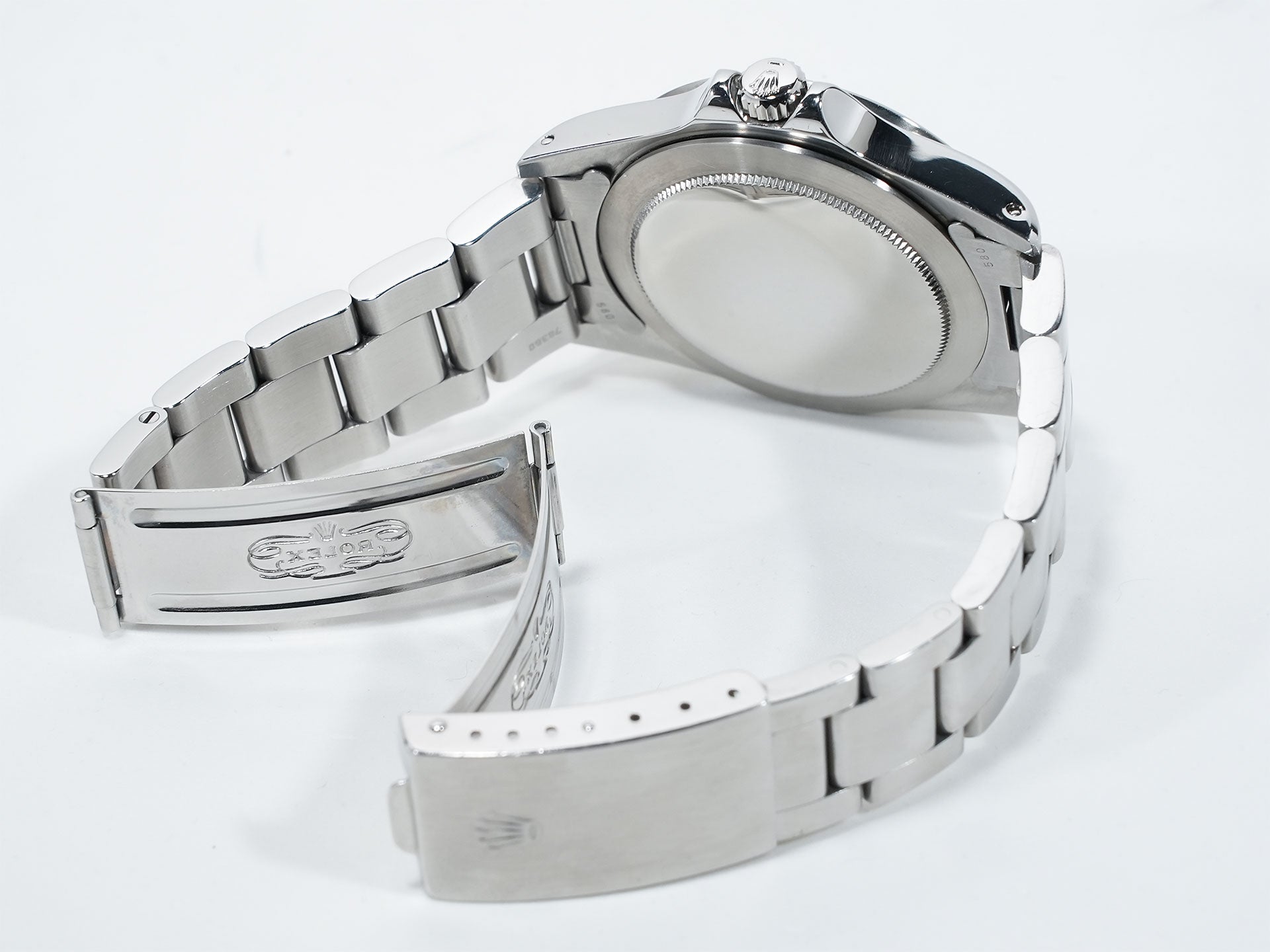 ロレックス エクスプローラーII Ref.1655 ステンレススチール ブラック文字盤 オイスターブレスレット 中古 7w3p4hun