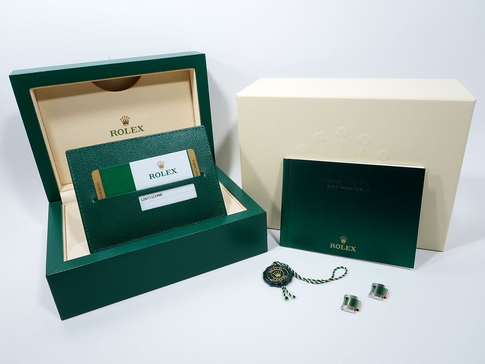 ロレックス GMTマスターII Ref.126711CHNR ステンレススチール/エバーローズゴールド ブラック文字盤 オイスターブレスレット 中古 j7knsvdx