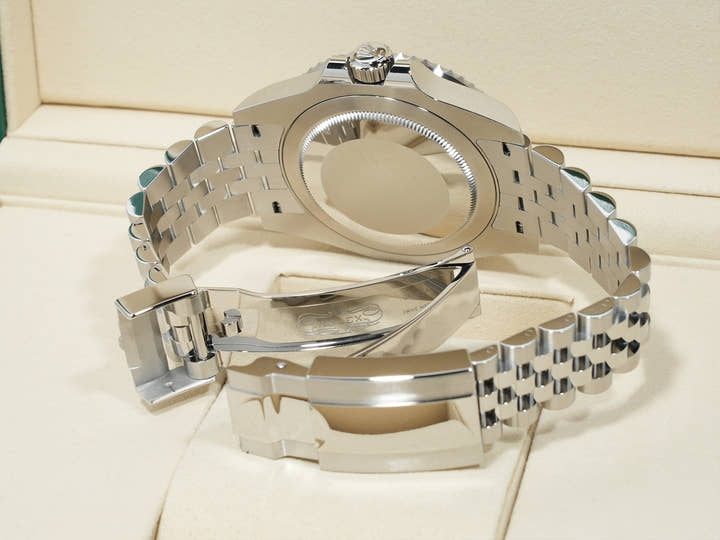 ロレックス GMTマスターII Ref.126710GRNR ステンレススチール ブラック文字盤 ジュビリーブレスレット 未使用 n7tb4ubx