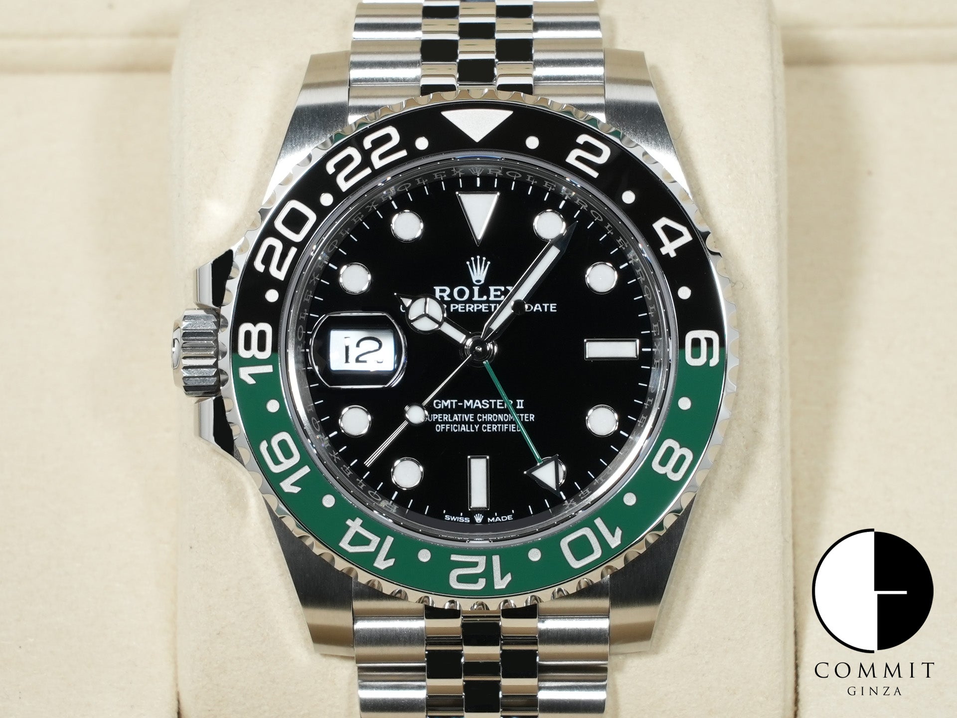 ロレックス GMTマスターII Ref.126720VTNR ステンレススチール ブラック文字盤 ジュビリーブレスレット 未使用 smm7bsf2