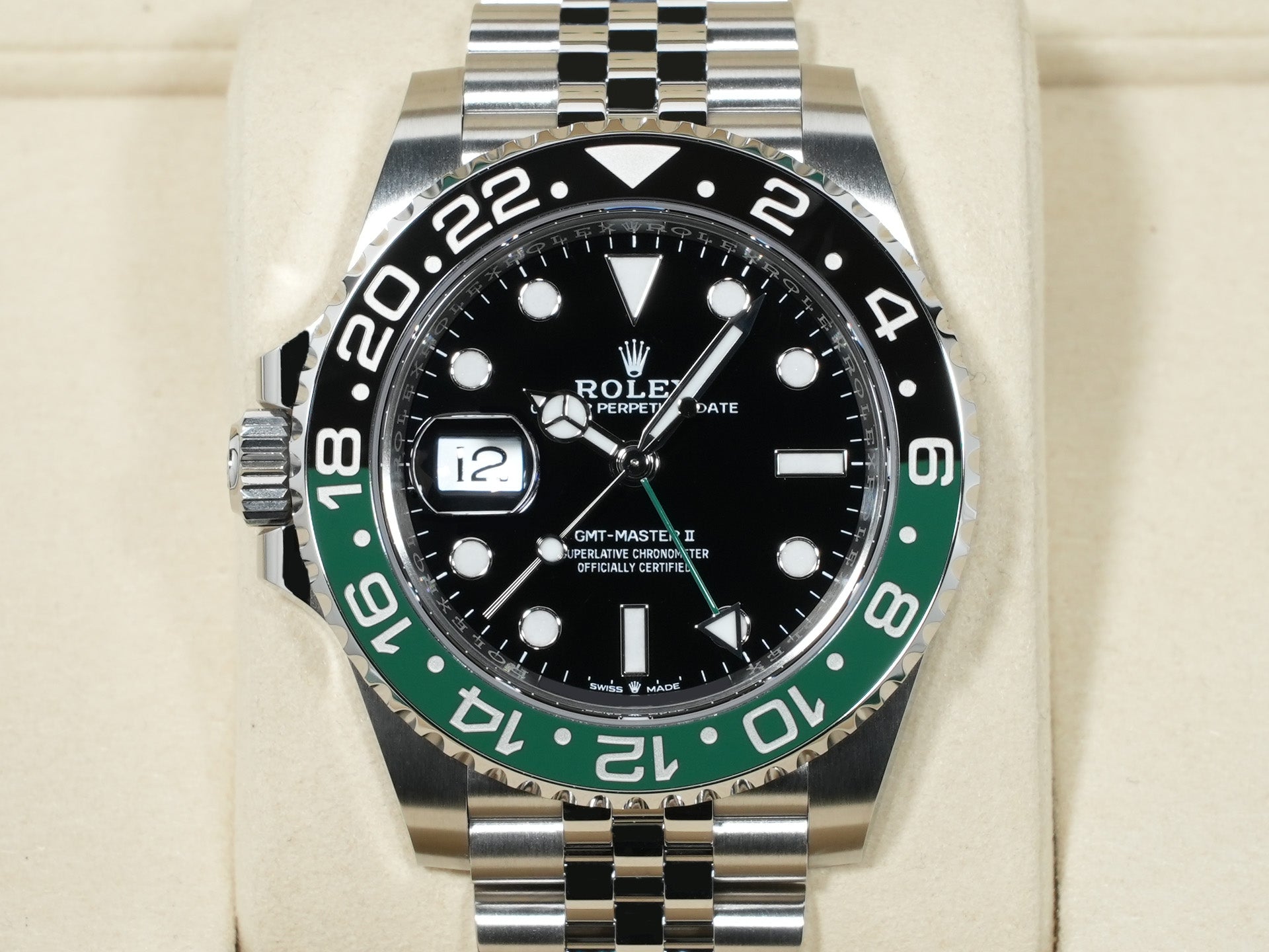 ロレックス GMTマスターII Ref.126720VTNR ステンレススチール ブラック文字盤 ジュビリーブレスレット 未使用 smm7bsf2