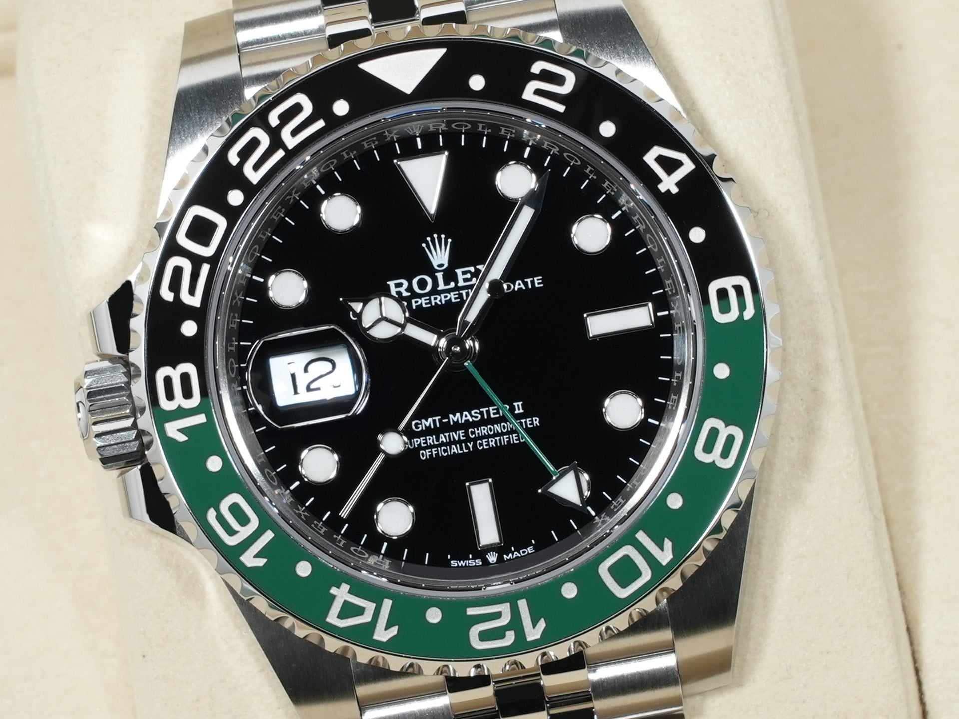 ロレックス GMTマスターII Ref.126720VTNR ステンレススチール ブラック文字盤 ジュビリーブレスレット 未使用 smm7bsf2