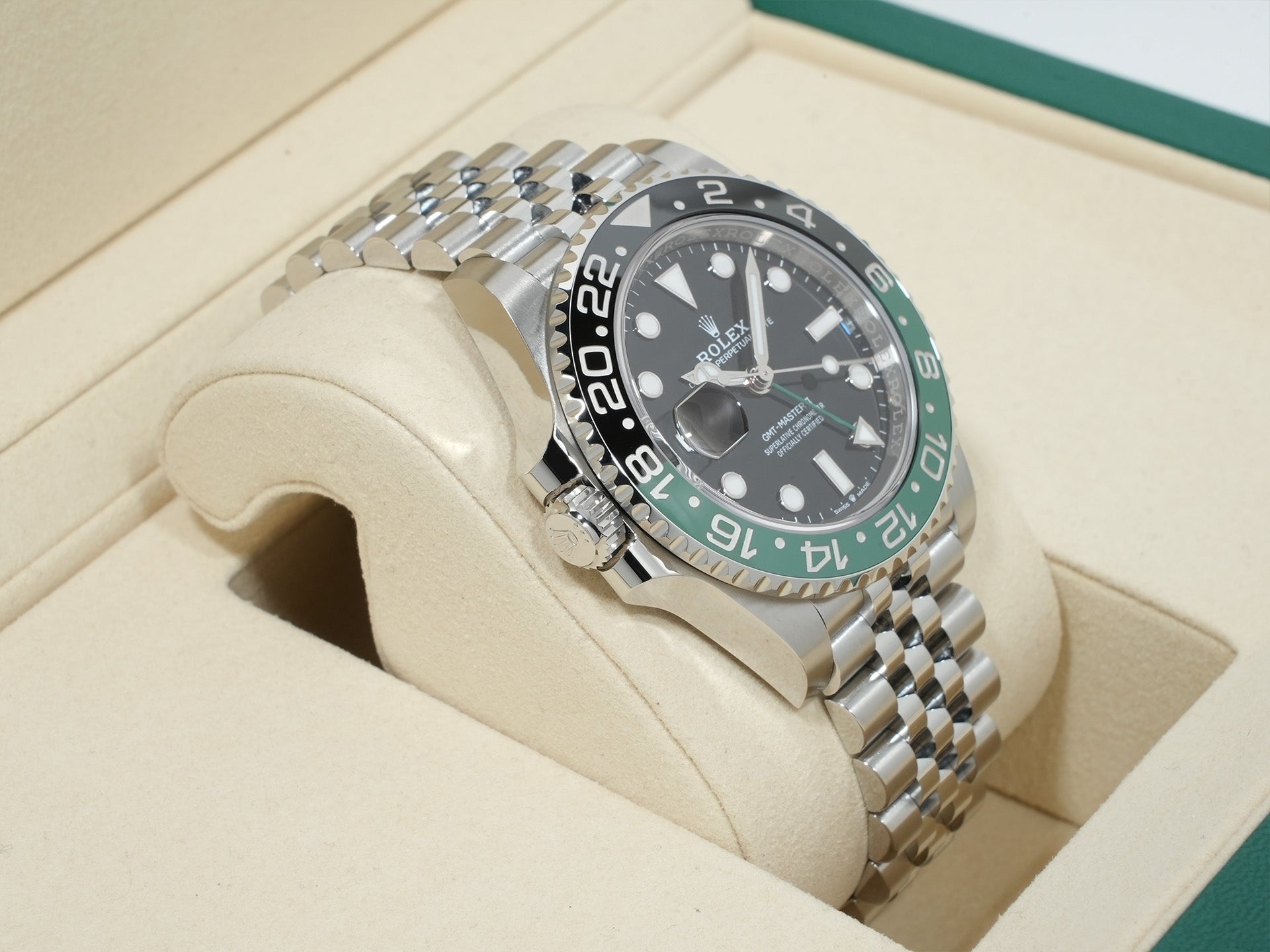 ロレックス GMTマスターII Ref.126720VTNR ステンレススチール ブラック文字盤 ジュビリーブレスレット 未使用 smm7bsf2