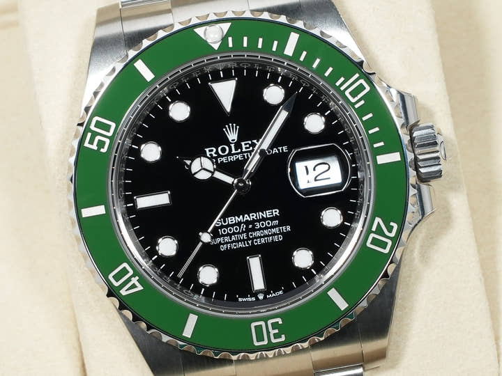 Rolex Submariner Date Ref. 126610LV Stainless Steel Black Dial Unused qz7ufczx