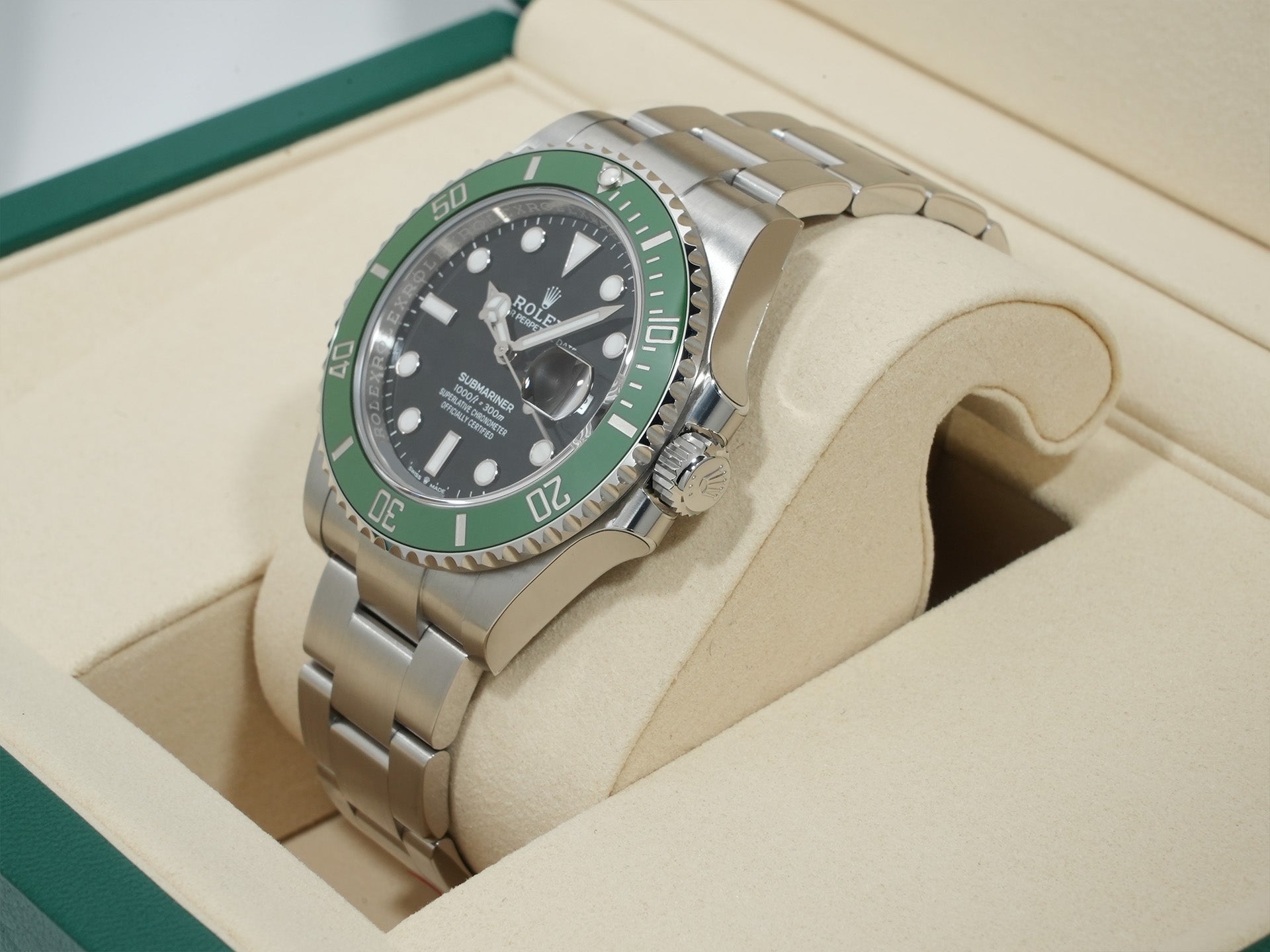 Rolex Submariner Date Ref. 126610LV Stainless Steel Black Dial Unused qz7ufczx