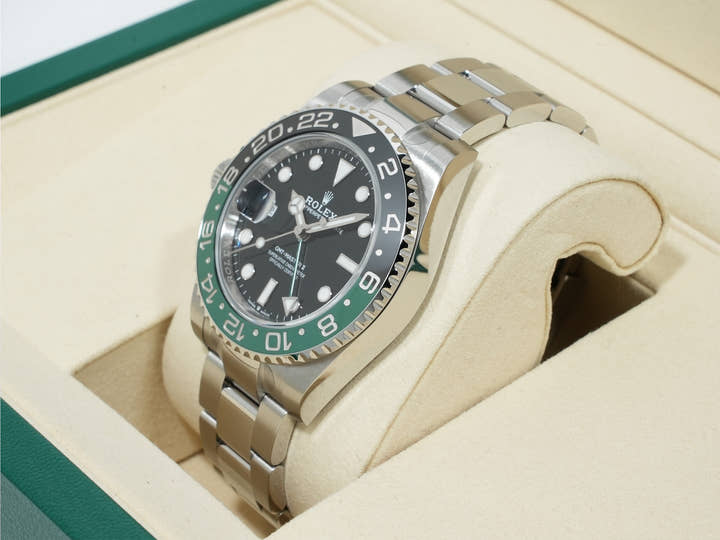 ロレックス GMTマスターII Ref.126720VTNR ステンレススチール ブラック文字盤 オイスターブレスレット 未使用 9eop4hw4