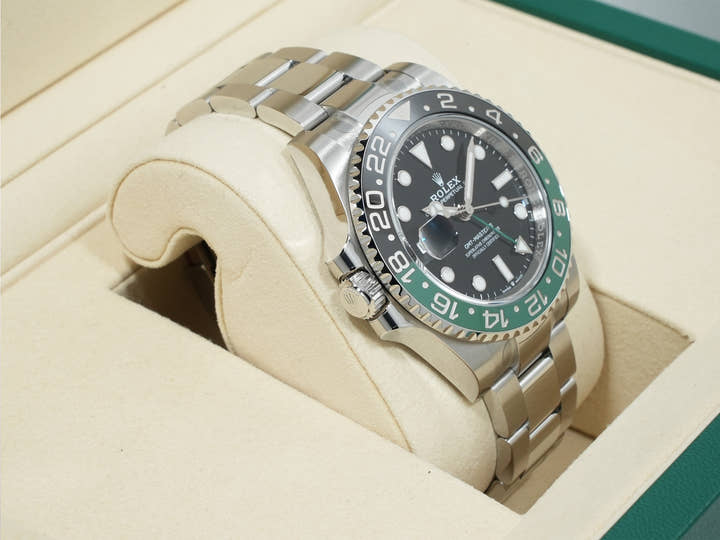 ロレックス GMTマスターII Ref.126720VTNR ステンレススチール ブラック文字盤 オイスターブレスレット 未使用 9eop4hw4