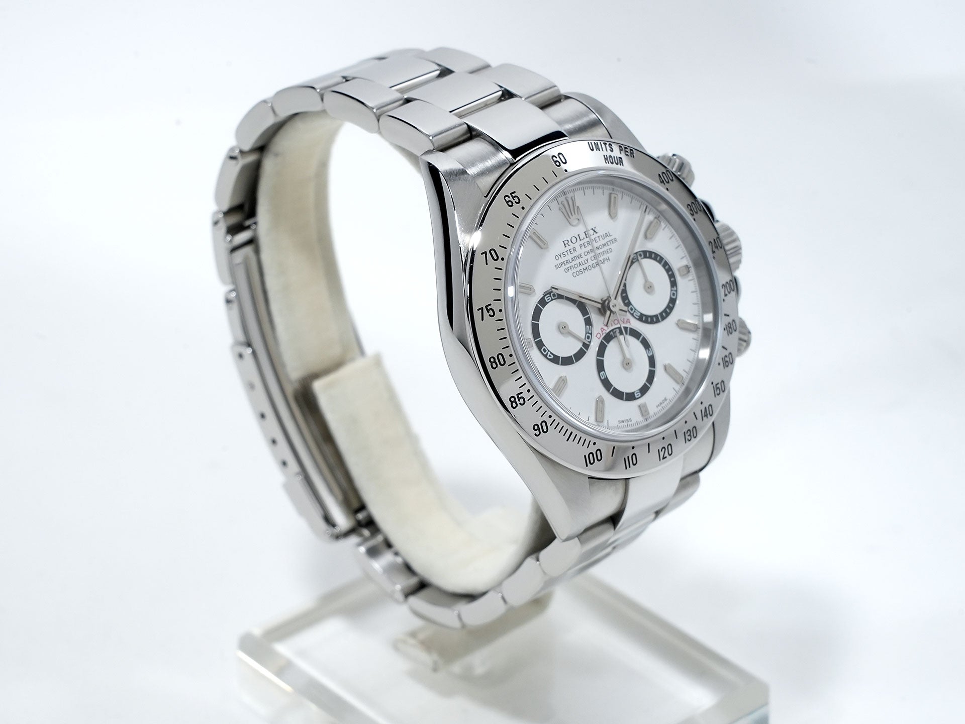Pre-owned Rolex Daytona El Primero Ref. 16520 Stainless Steel White Dial tfnkzdz9