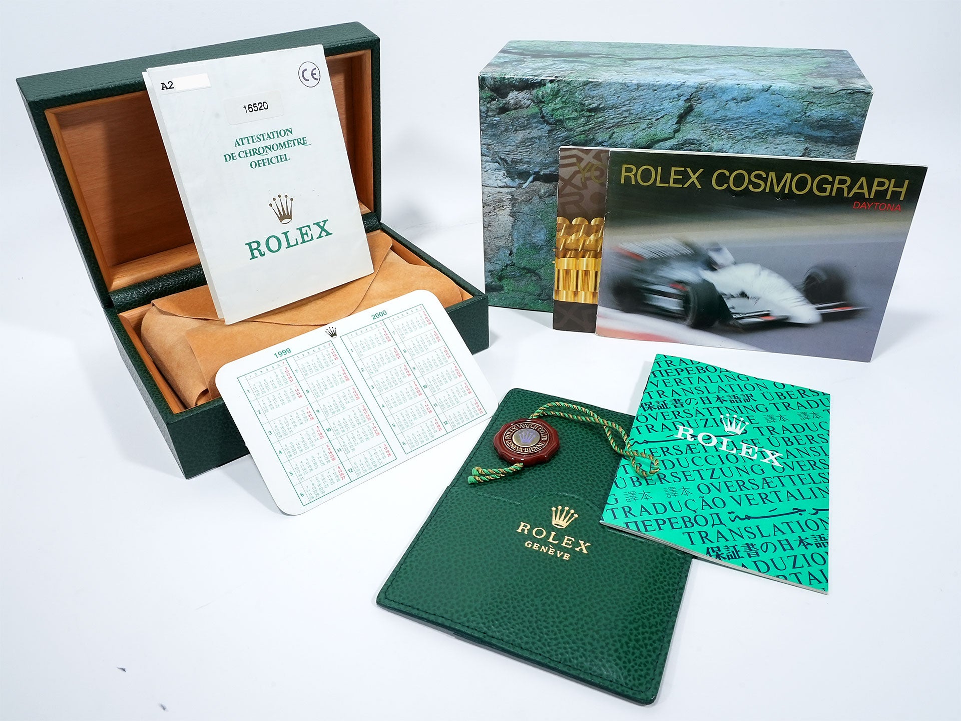 Pre-owned Rolex Daytona El Primero Ref. 16520 Stainless Steel White Dial tfnkzdz9