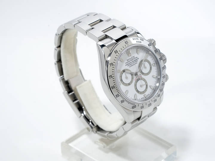 Pre-owned Rolex Daytona Ref. 116520 Stainless Steel White Dial csurmccy