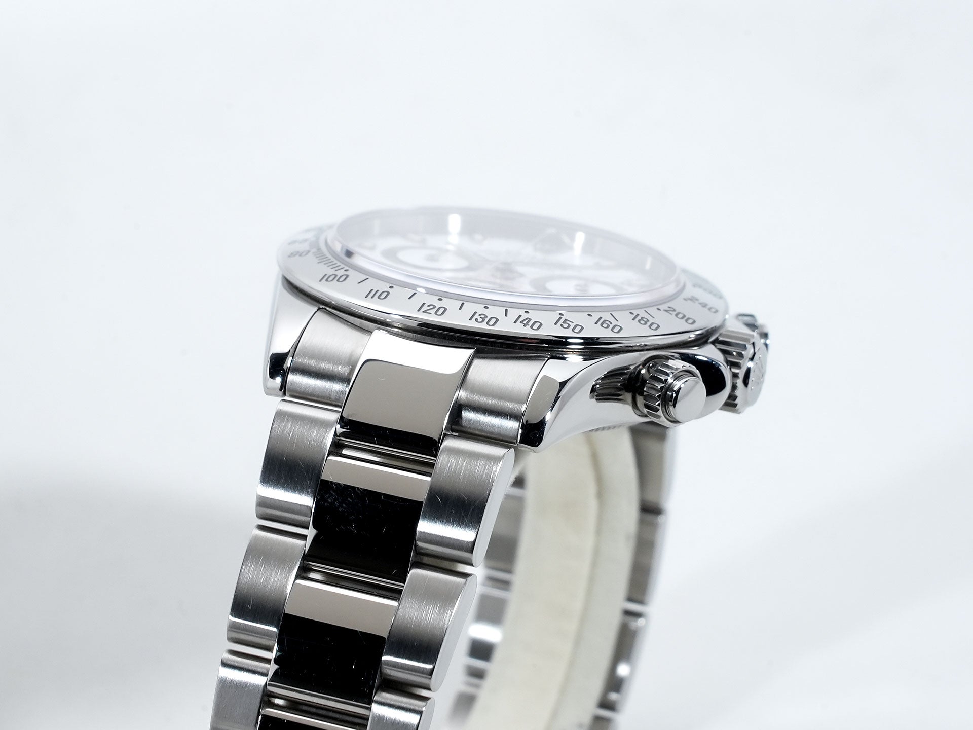 Pre-owned Rolex Daytona Ref. 116520 Stainless Steel White Dial csurmccy