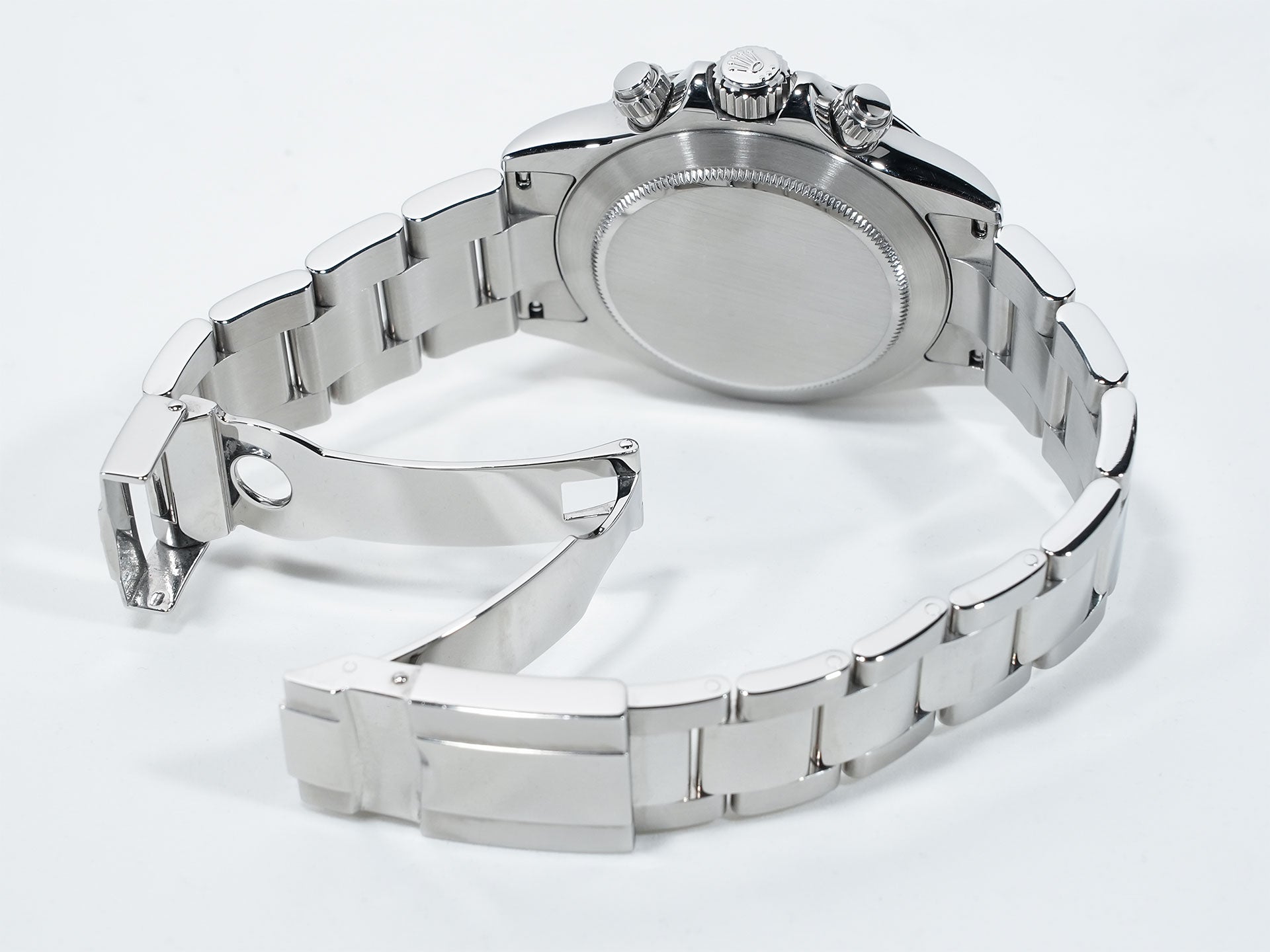 Pre-owned Rolex Daytona Ref. 116520 Stainless Steel White Dial csurmccy