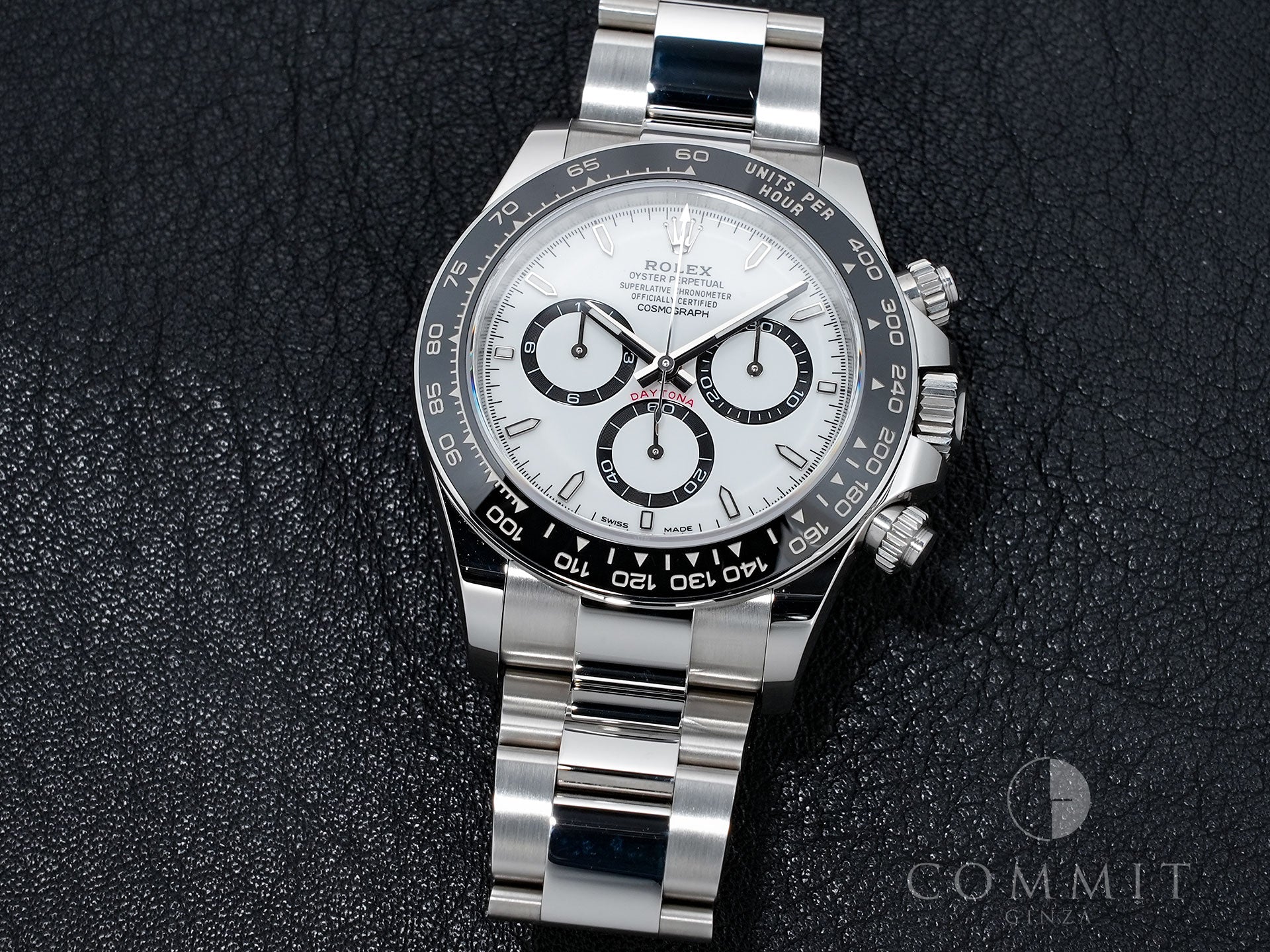 ロレックス デイトナ Ref.126500LN ステンレススチール ホワイト文字盤 美中古 cduzcvxf