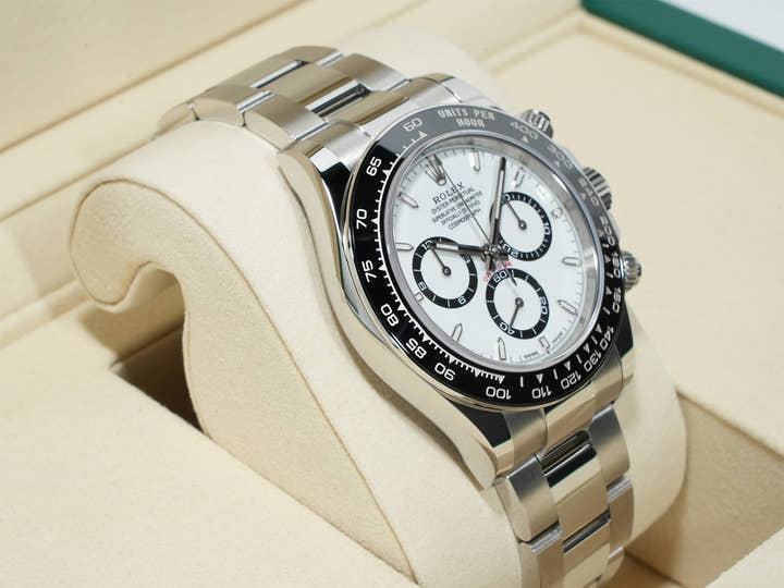 ロレックス デイトナ Ref.126500LN ステンレススチール ホワイト文字盤 未使用 8s4ppnaa