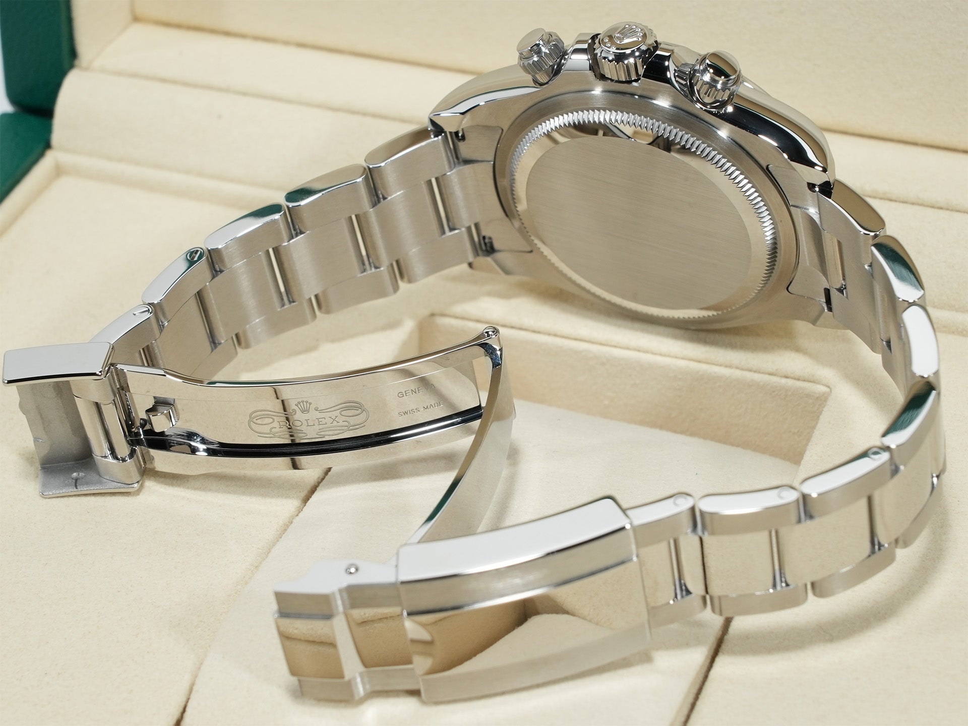 ロレックス デイトナ Ref.126500LN ステンレススチール ホワイト文字盤 未使用 8s4ppnaa