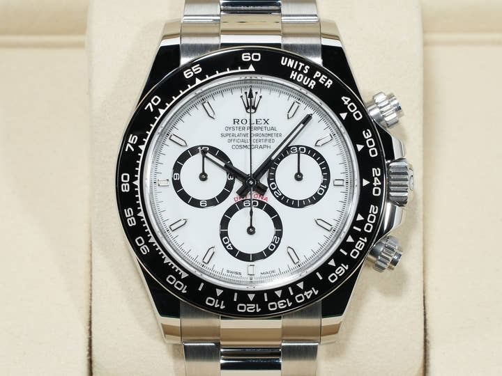 ロレックス デイトナ Ref.126500LN ステンレススチール ホワイト文字盤 未使用 3mvg6wxn