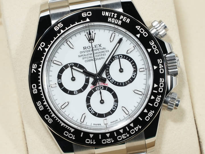 ロレックス デイトナ Ref.126500LN ステンレススチール ホワイト文字盤 未使用 3mvg6wxn