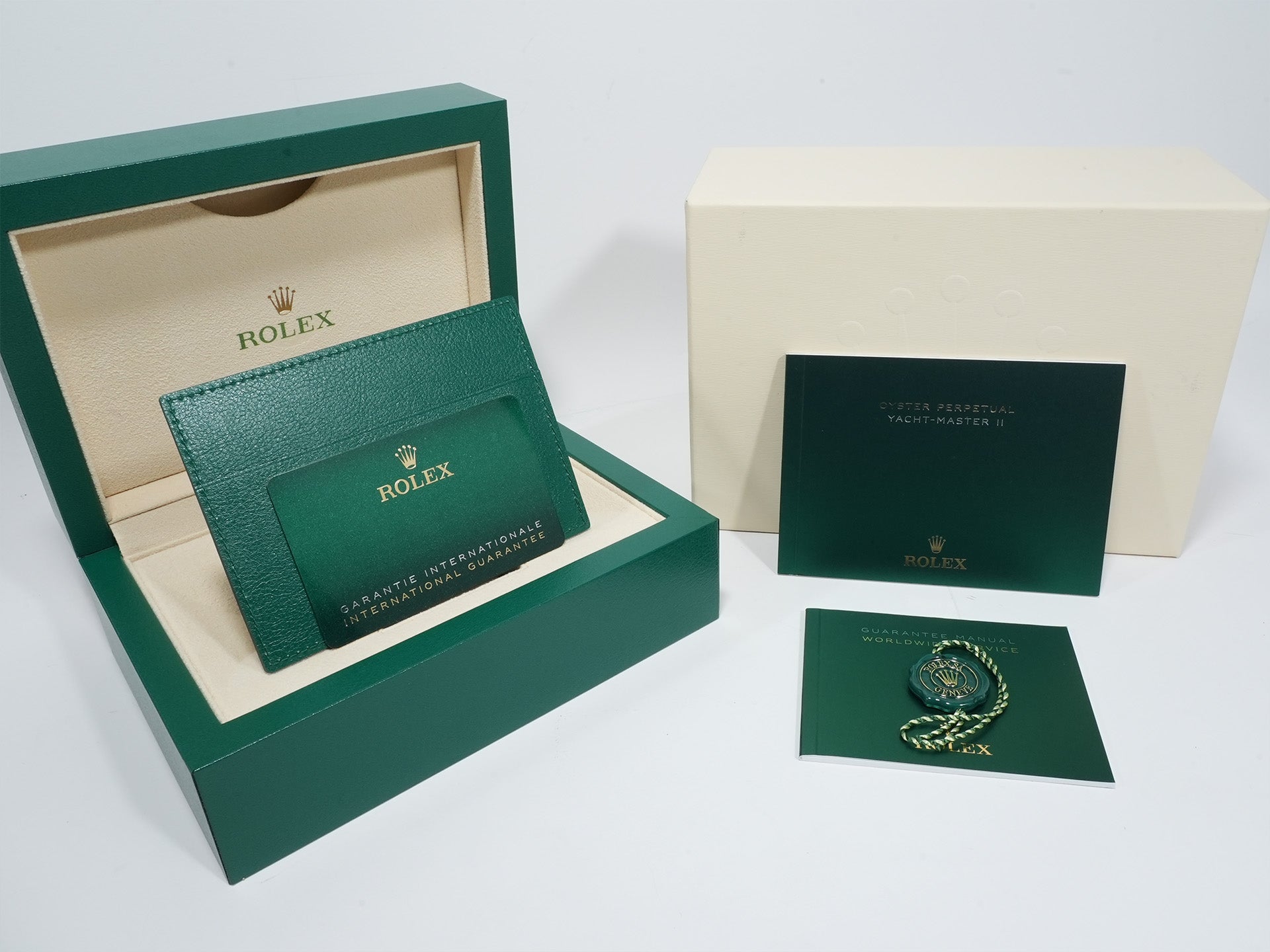 ロレックス ヨットマスターII Ref.116680 ステンレススチール ホワイト文字盤 未使用 d8djt2g3