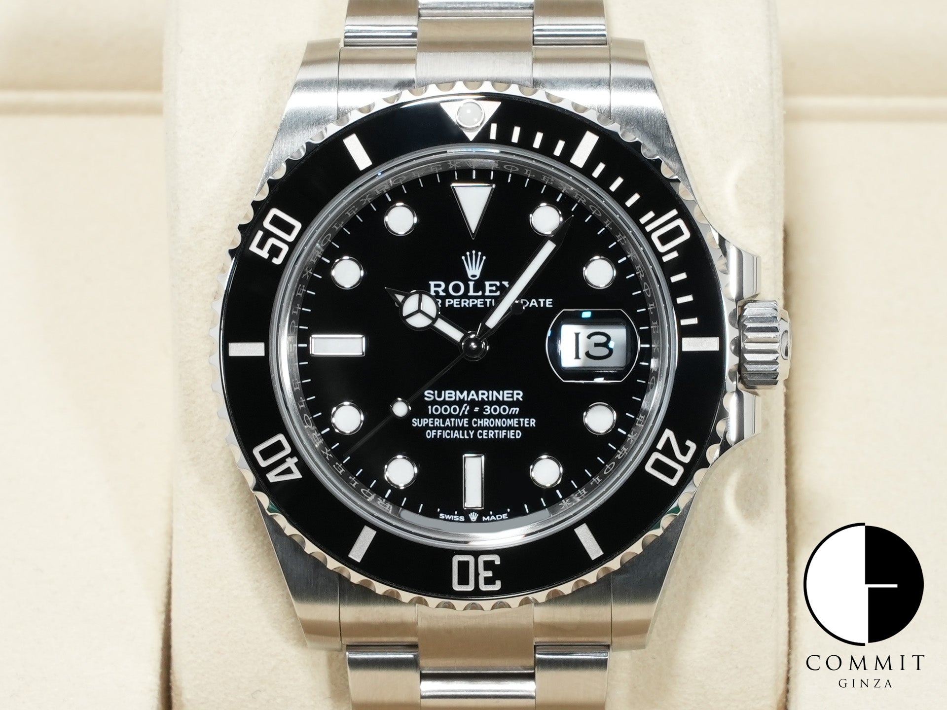 Rolex Submariner Date Ref. 126610LN Stainless Steel Black Dial Unused ck7g6u5b