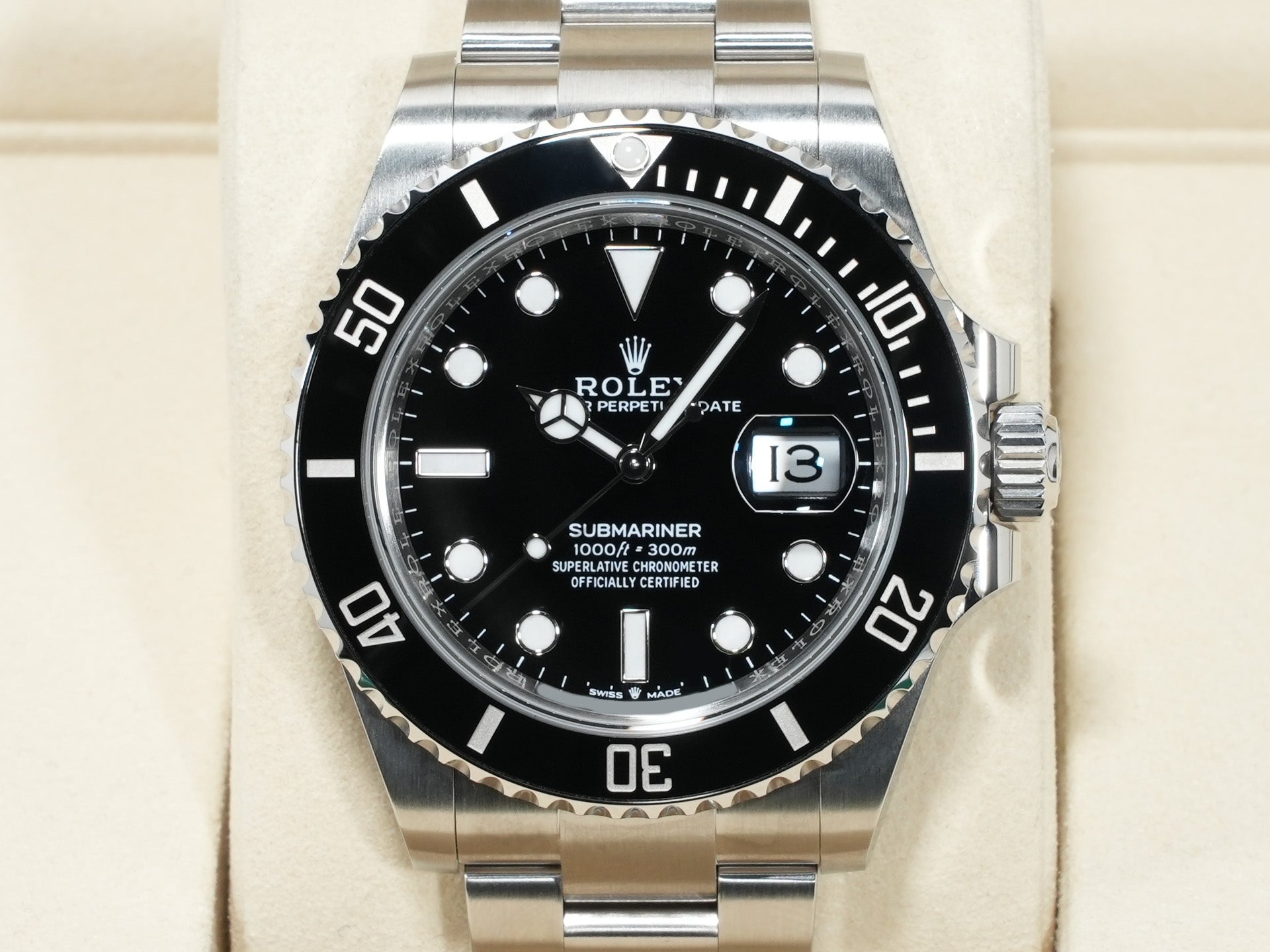 Rolex Submariner Date Ref. 126610LN Stainless Steel Black Dial Unused ck7g6u5b