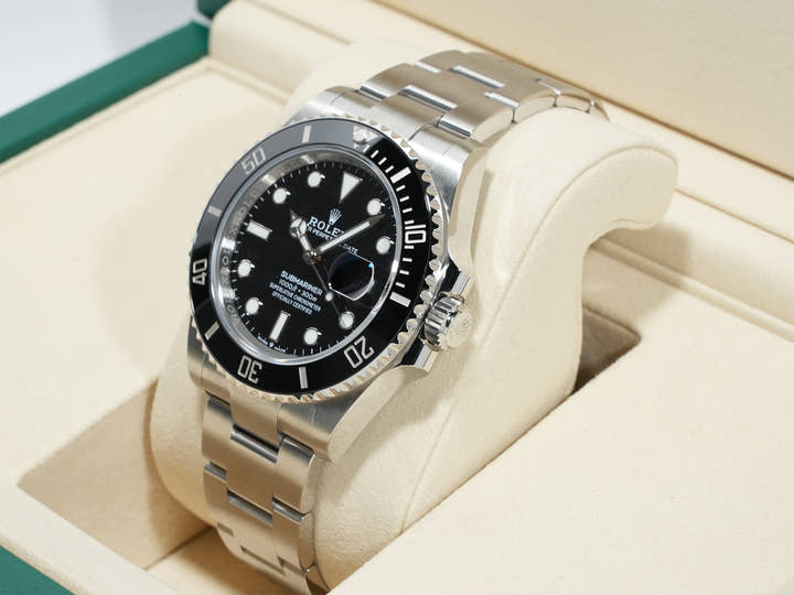 Rolex Submariner Date Ref. 126610LN Stainless Steel Black Dial Unused ck7g6u5b