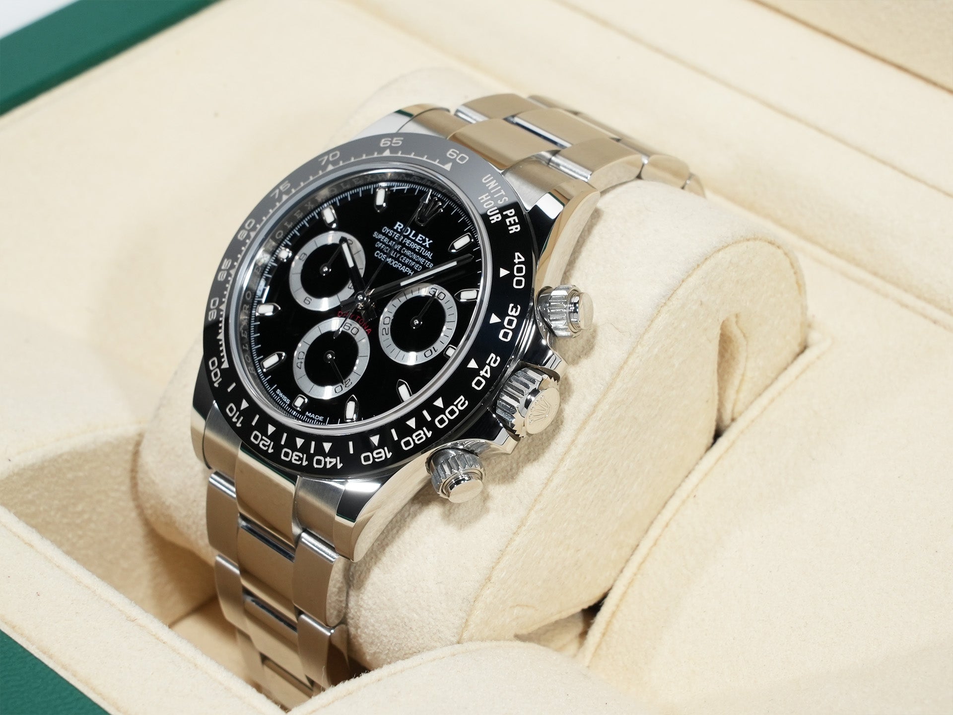 ロレックス デイトナ Ref.116500LN ステンレススチール ブラック文字盤 美中古 qjjpigvd