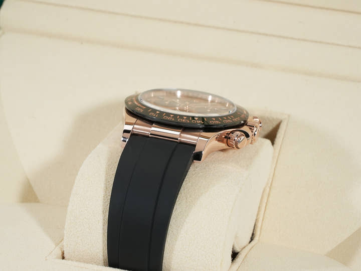 ロレックス デイトナ Ref.116515LN エバーローズゴールド ピンクxブラック文字盤 中古 f28qbiaw