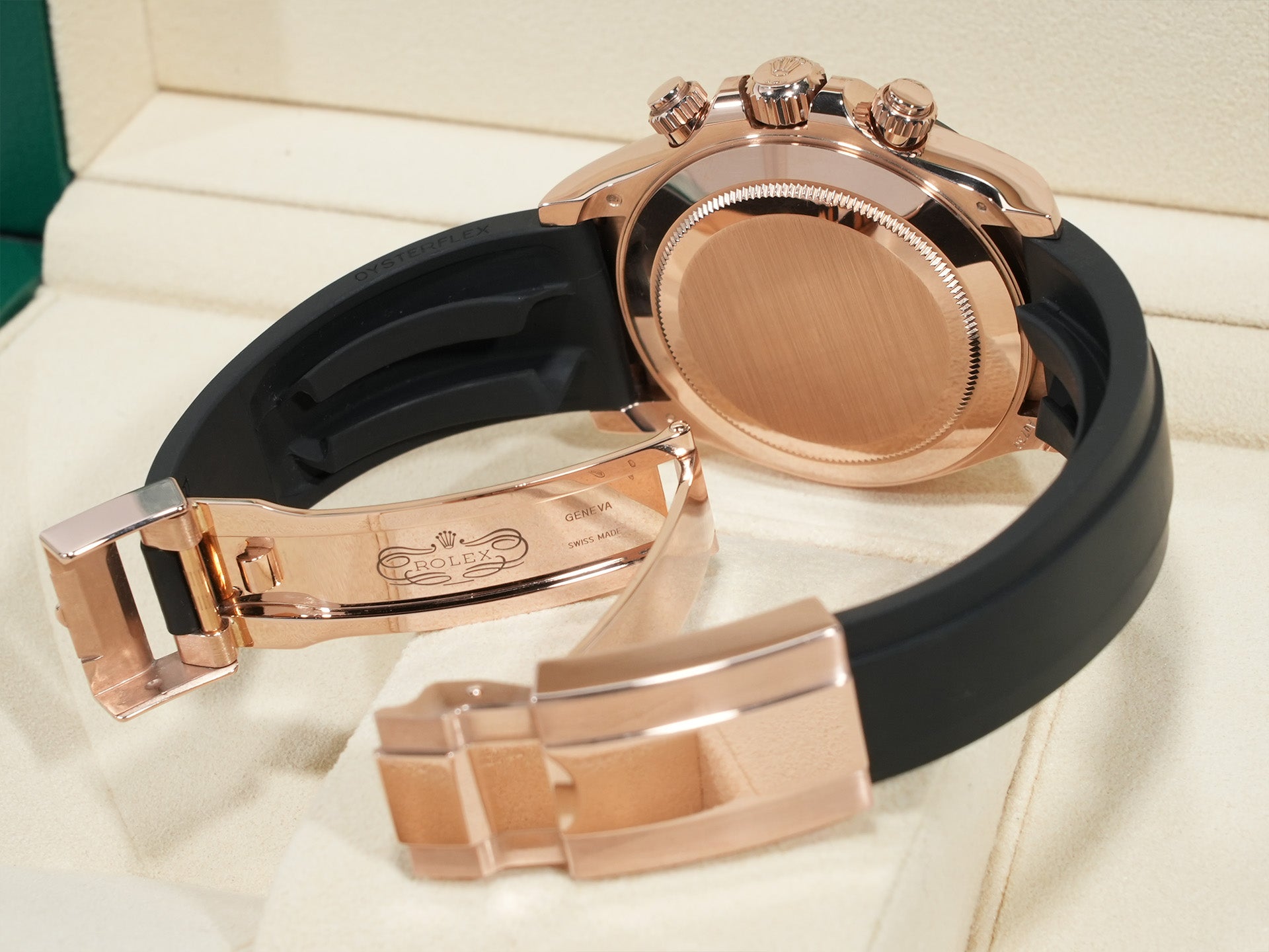 ロレックス デイトナ Ref.116515LN エバーローズゴールド ピンクxブラック文字盤 中古 f28qbiaw