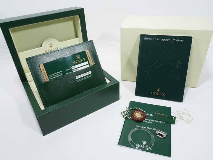 Pre-owned Rolex Daytona Ref. 116520 Stainless Steel White Dial d9uy8nzk