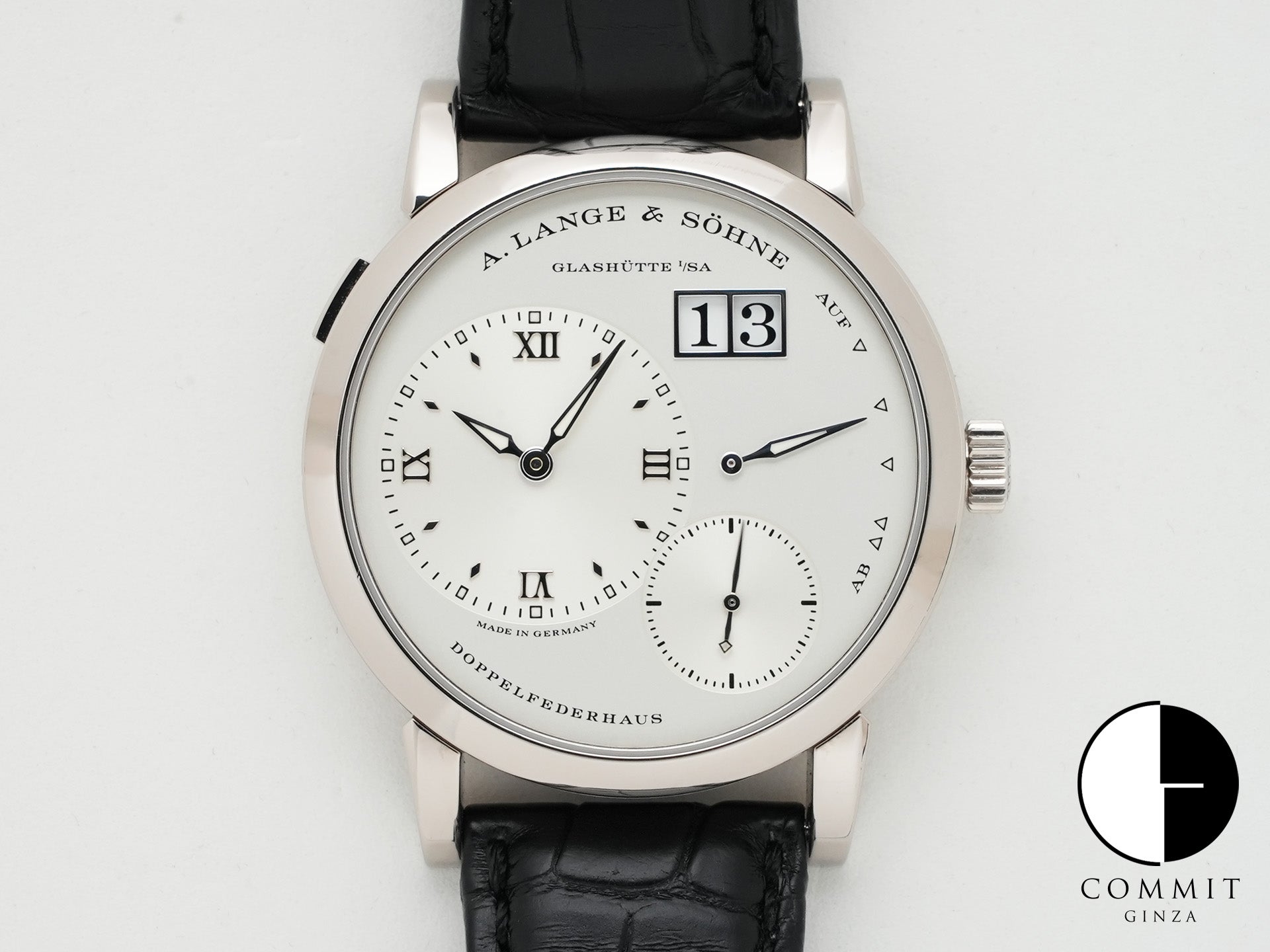 A.ランゲ＆ゾーネ ランゲ1 Ref.191.039 ホワイトゴールド シルバー文字盤 中古 29chc55b