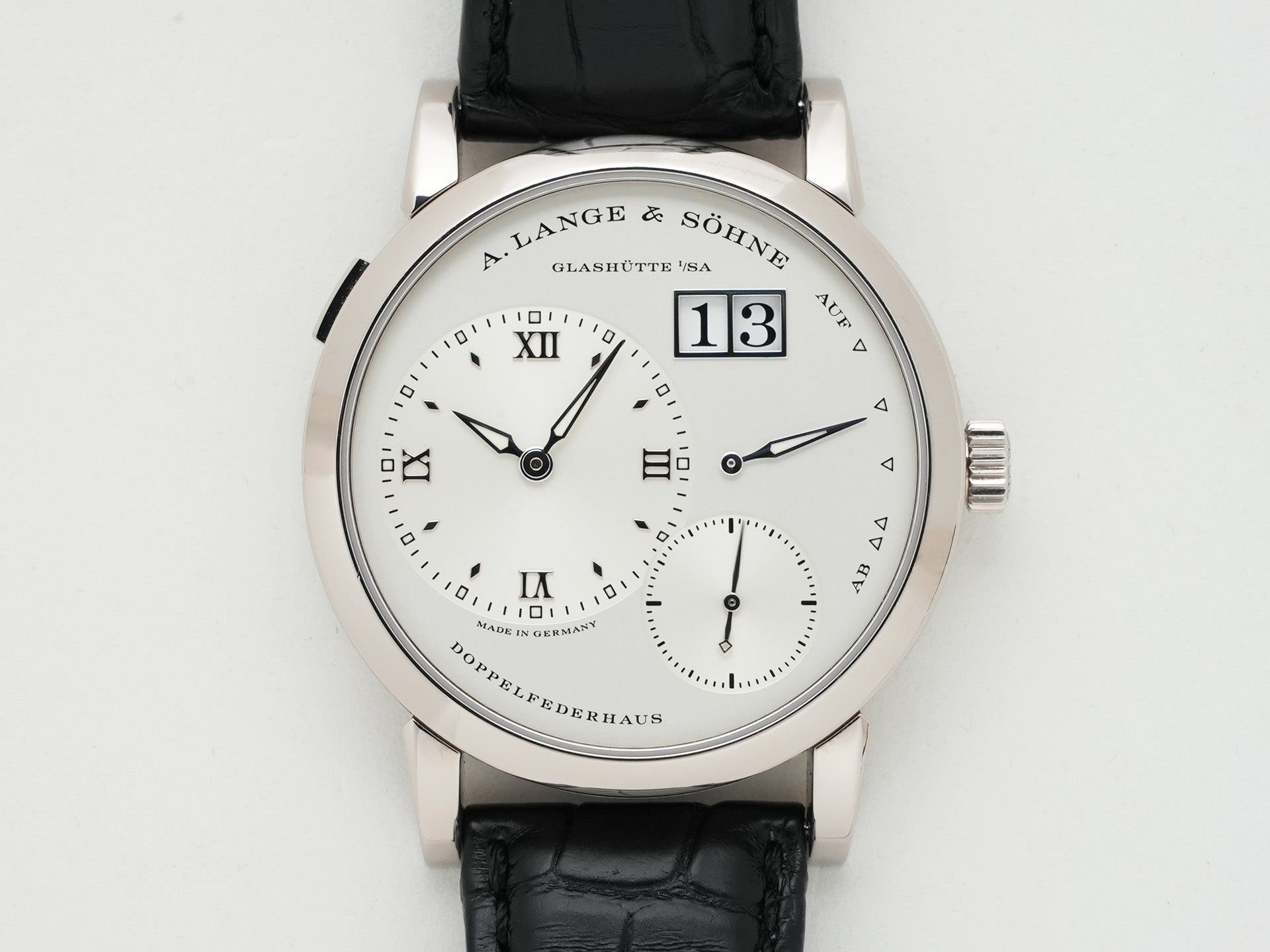A.ランゲ＆ゾーネ ランゲ1 Ref.191.039 ホワイトゴールド シルバー文字盤 中古 29chc55b