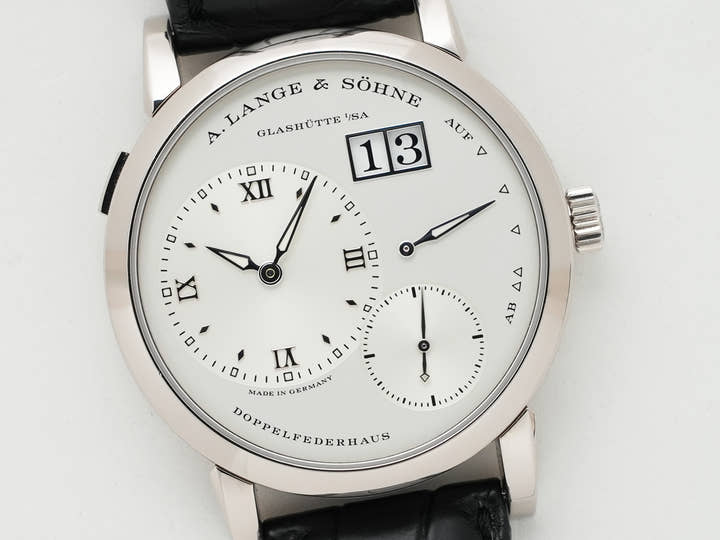 A.ランゲ＆ゾーネ ランゲ1 Ref.191.039 ホワイトゴールド シルバー文字盤 中古 29chc55b