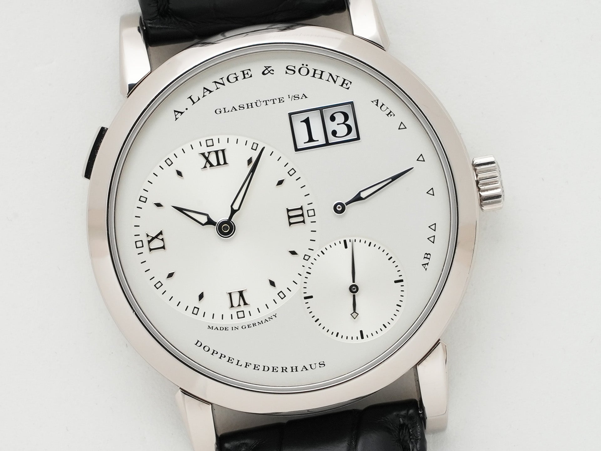 A.ランゲ＆ゾーネ ランゲ1 Ref.191.039 ホワイトゴールド シルバー文字盤 中古 29chc55b