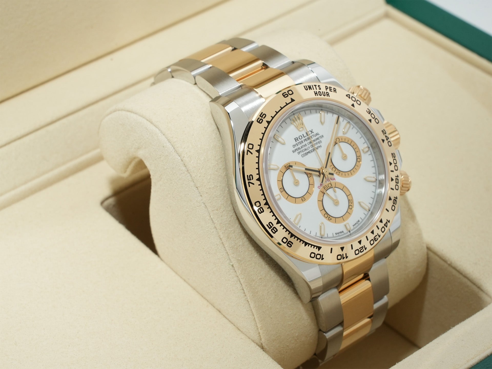ロレックス デイトナ Ref.126503 ステンレススチール/イエローゴールド ホワイト文字盤 未使用 cr48nvft