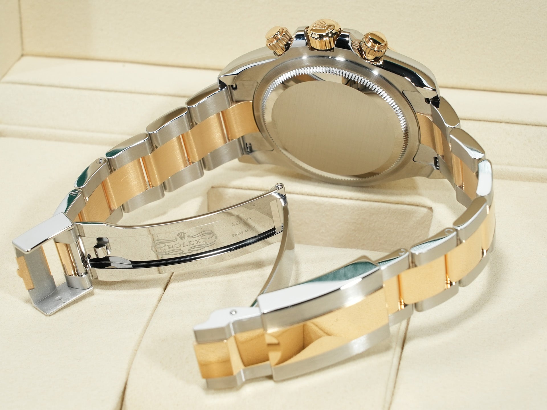 ロレックス デイトナ Ref.126503 ステンレススチール/イエローゴールド ホワイト文字盤 未使用 cr48nvft