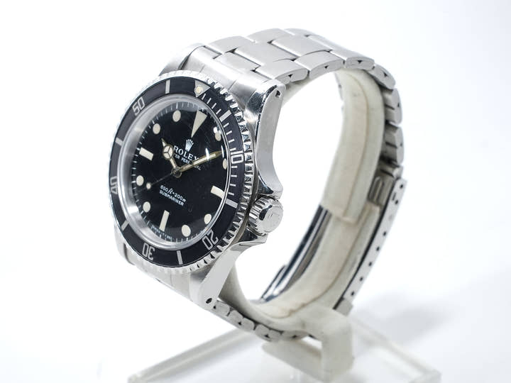 Pre-owned Rolex Submariner Ref. 5513 Stainless Steel Black Dial yai2ea3f