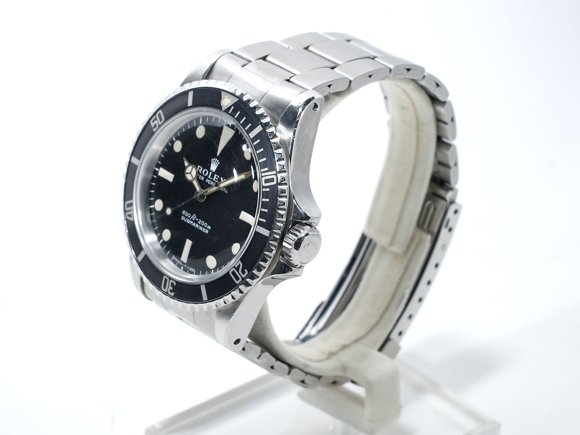 Pre-owned Rolex Submariner Ref. 5513 Stainless Steel Black Dial yai2ea3f