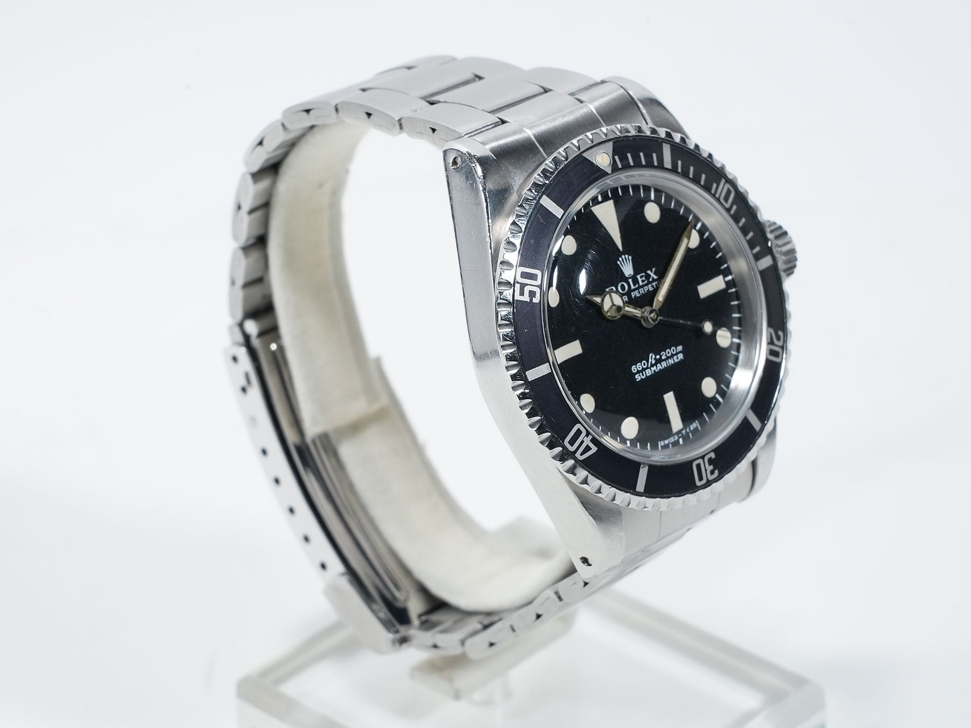 Pre-owned Rolex Submariner Ref. 5513 Stainless Steel Black Dial yai2ea3f