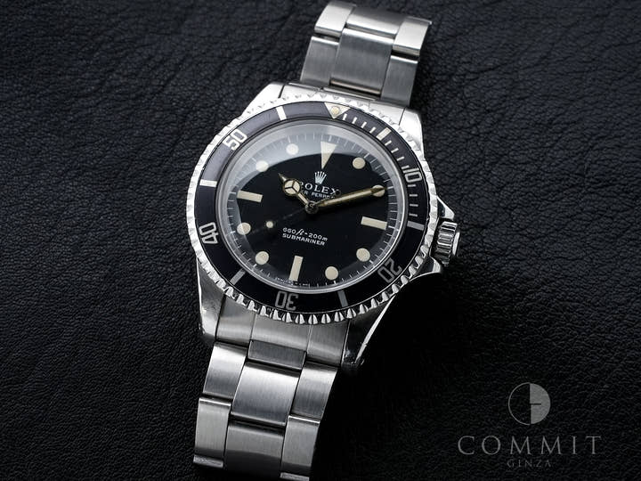 Pre-owned Rolex Submariner Ref. 5513 Stainless Steel Black Dial yai2ea3f