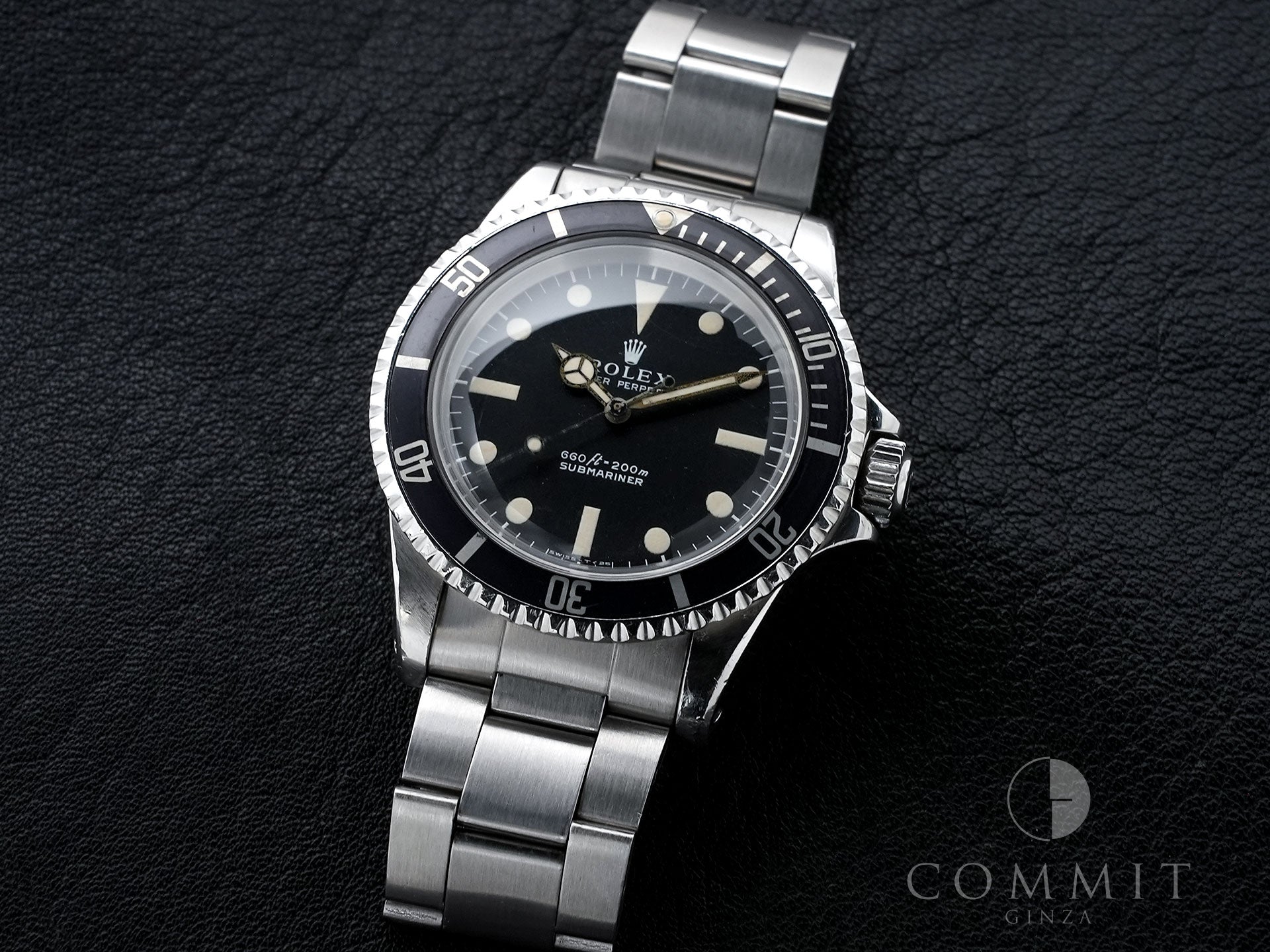 Pre-owned Rolex Submariner Ref. 5513 Stainless Steel Black Dial yai2ea3f