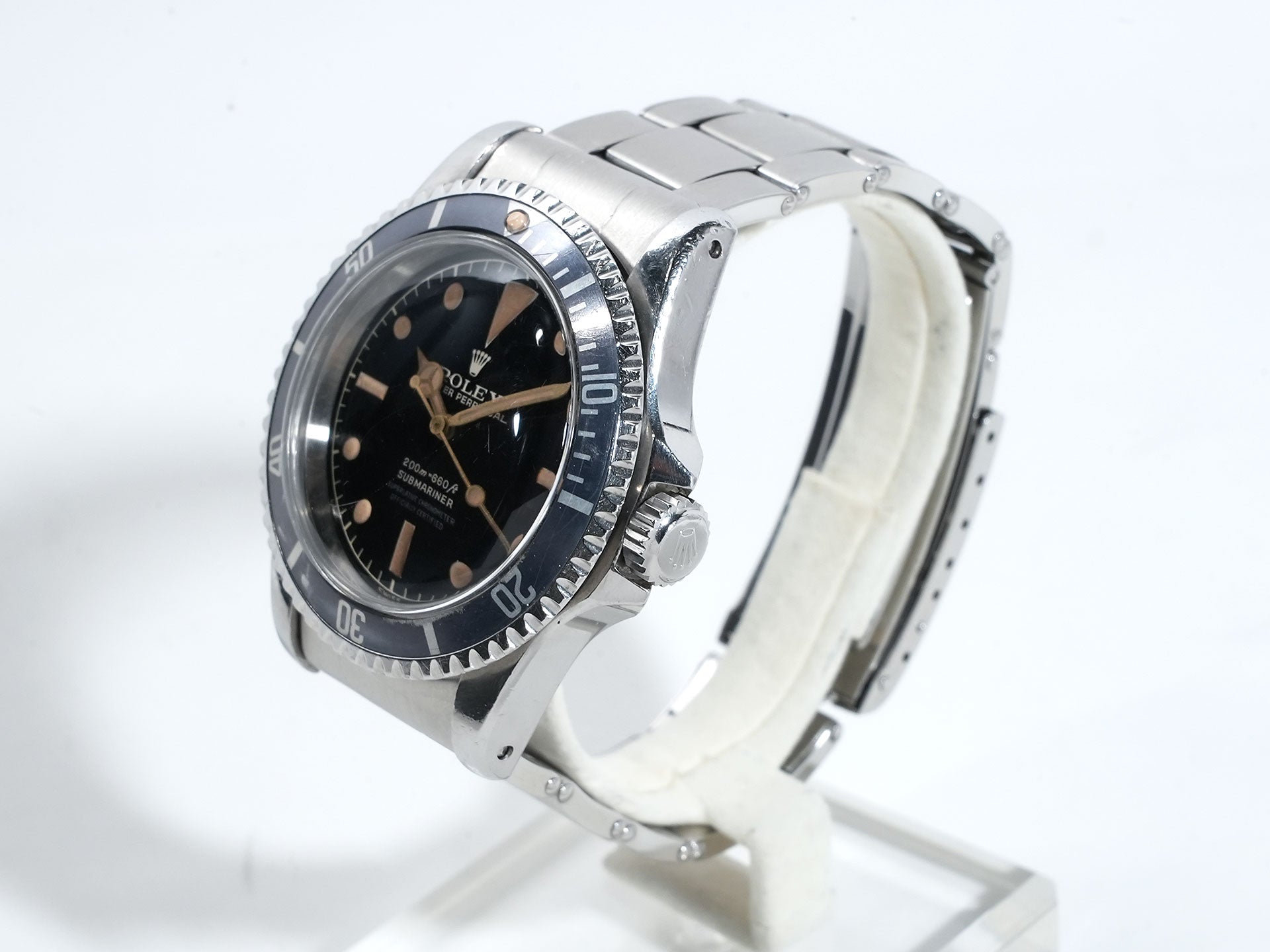 Pre-owned Rolex Submariner Ref. 5512 Stainless Steel Black Dial 4vq8e6kq