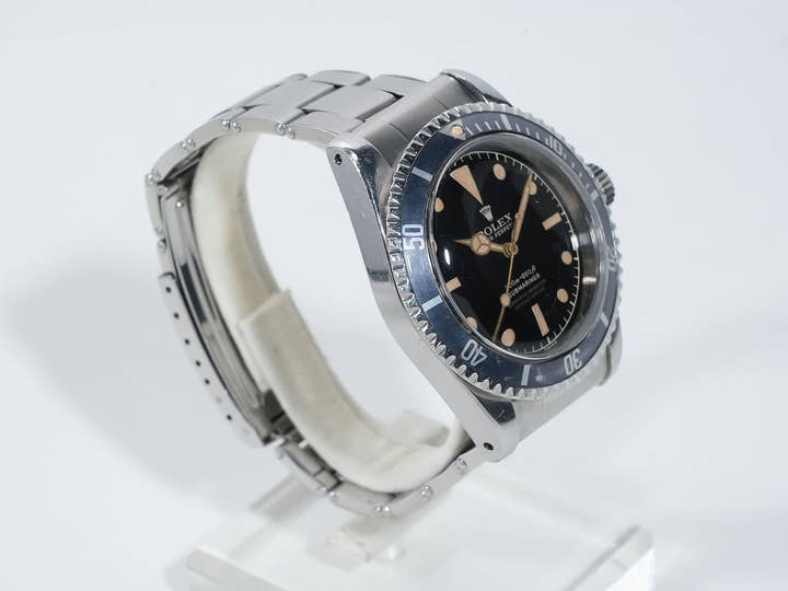 Pre-owned Rolex Submariner Ref. 5512 Stainless Steel Black Dial 4vq8e6kq