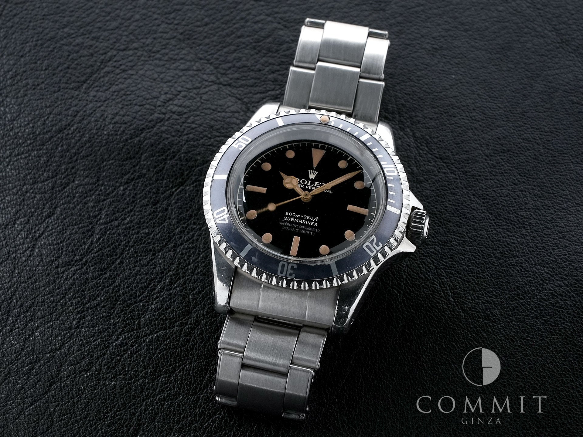 Pre-owned Rolex Submariner Ref. 5512 Stainless Steel Black Dial 4vq8e6kq