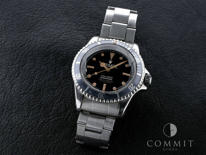 Pre-owned Rolex Submariner Ref. 5512 Stainless Steel Black Dial 4vq8e6kq