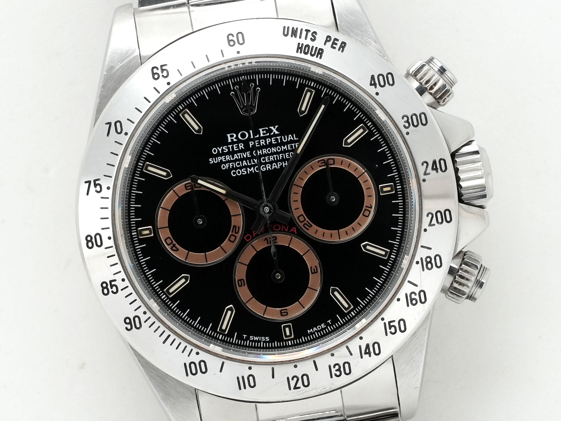 Rolex Daytona El Primero Ref. 16520 Stainless Steel Black Dial Pre-owned j8287cwj